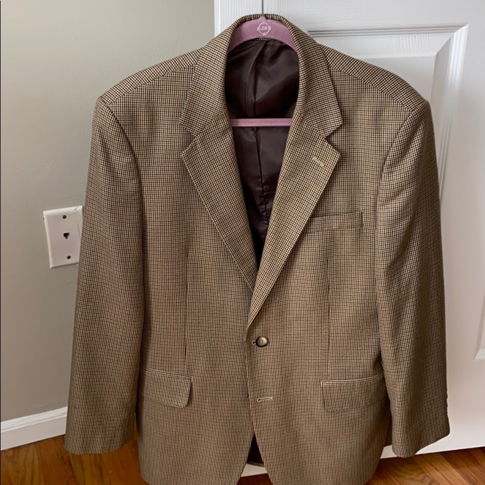 Croft &Barrow Men’s Mini Houndstooth SportCoat 40R